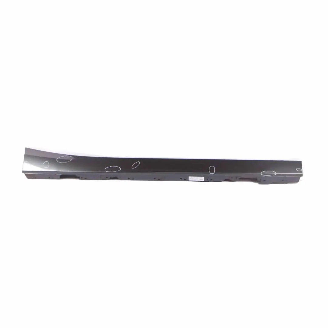 BMW F20 Sill Strip Side Skirt Right O/S Mineral Grau Grey Metallic - B39 - SKU 7293554-MG4 - Part number 7293554