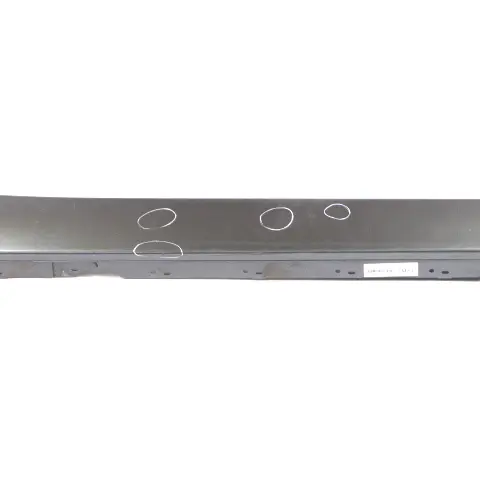 BMW F20 Sill Strip Side Skirt Right O/S Mineral Grau Grey Metallic - B39 - SKU 7293554-MG - Part number 7293554