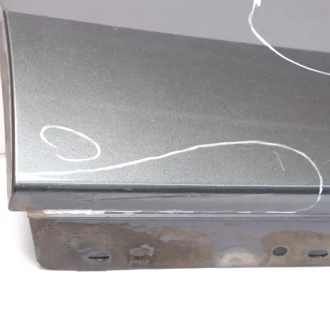 BMW F20 Sill Strip Side Skirt Right O/S Mineral Grau Grey Metallic - B39 - SKU 7293554-MG - Part number 7293554