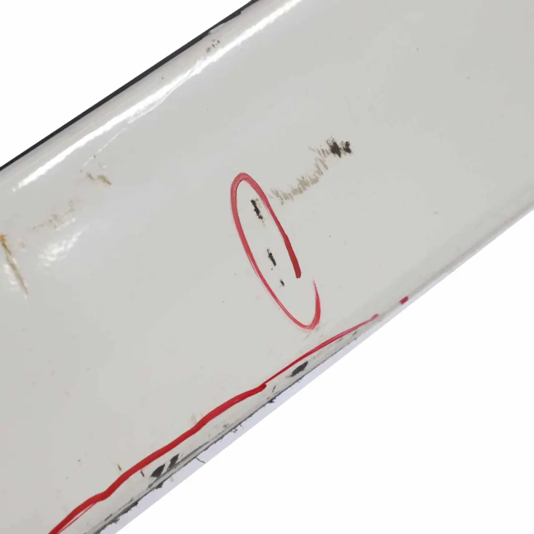 BMW F20 Striscia davanzale Gonna laterale destra Mineralweiss Mineral White A96 - SKU 7293554-MW2 - Numero di parte 7293554