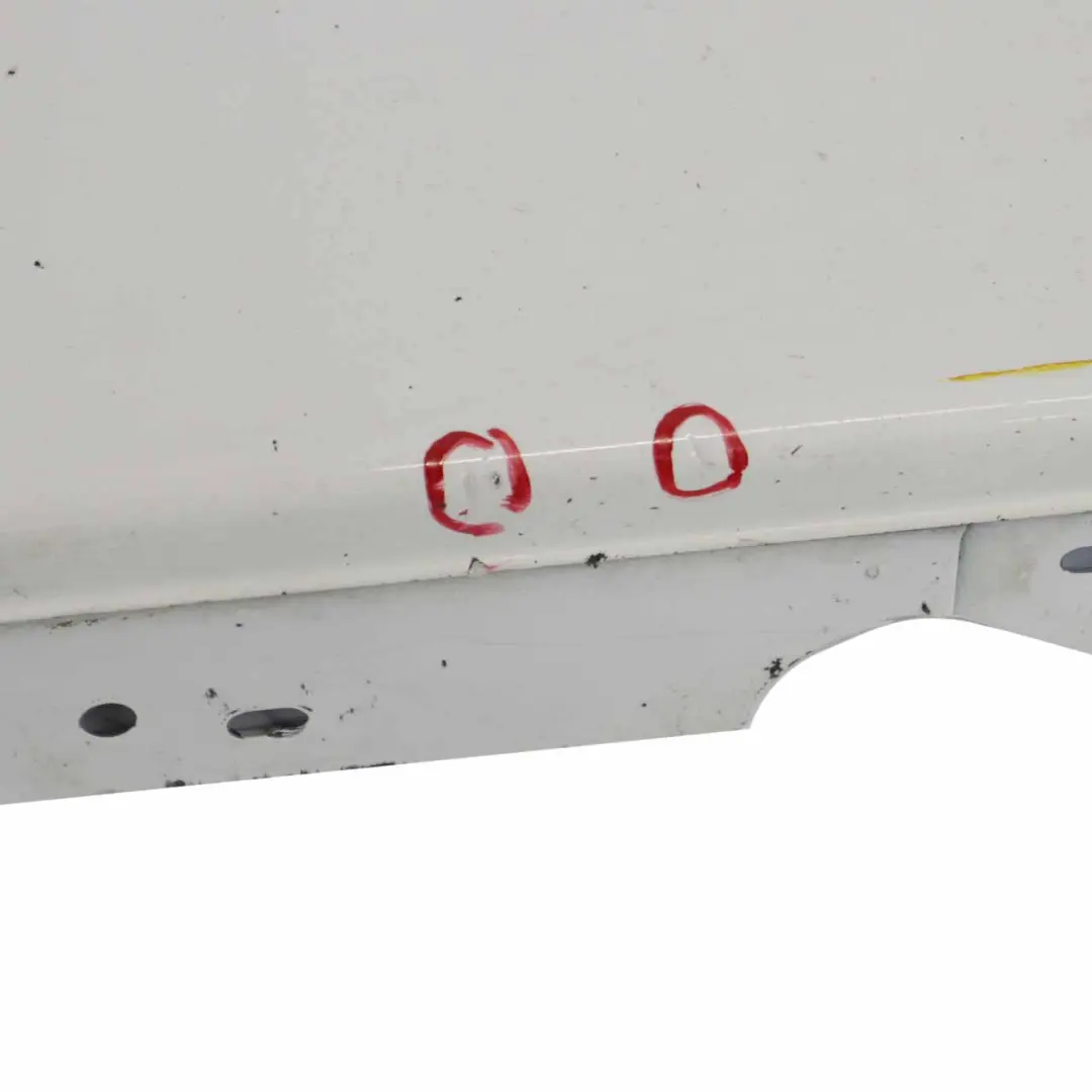 BMW F20 Striscia davanzale Gonna laterale destra Mineralweiss Mineral White A96 - SKU 7293554-MW2 - Numero di parte 7293554