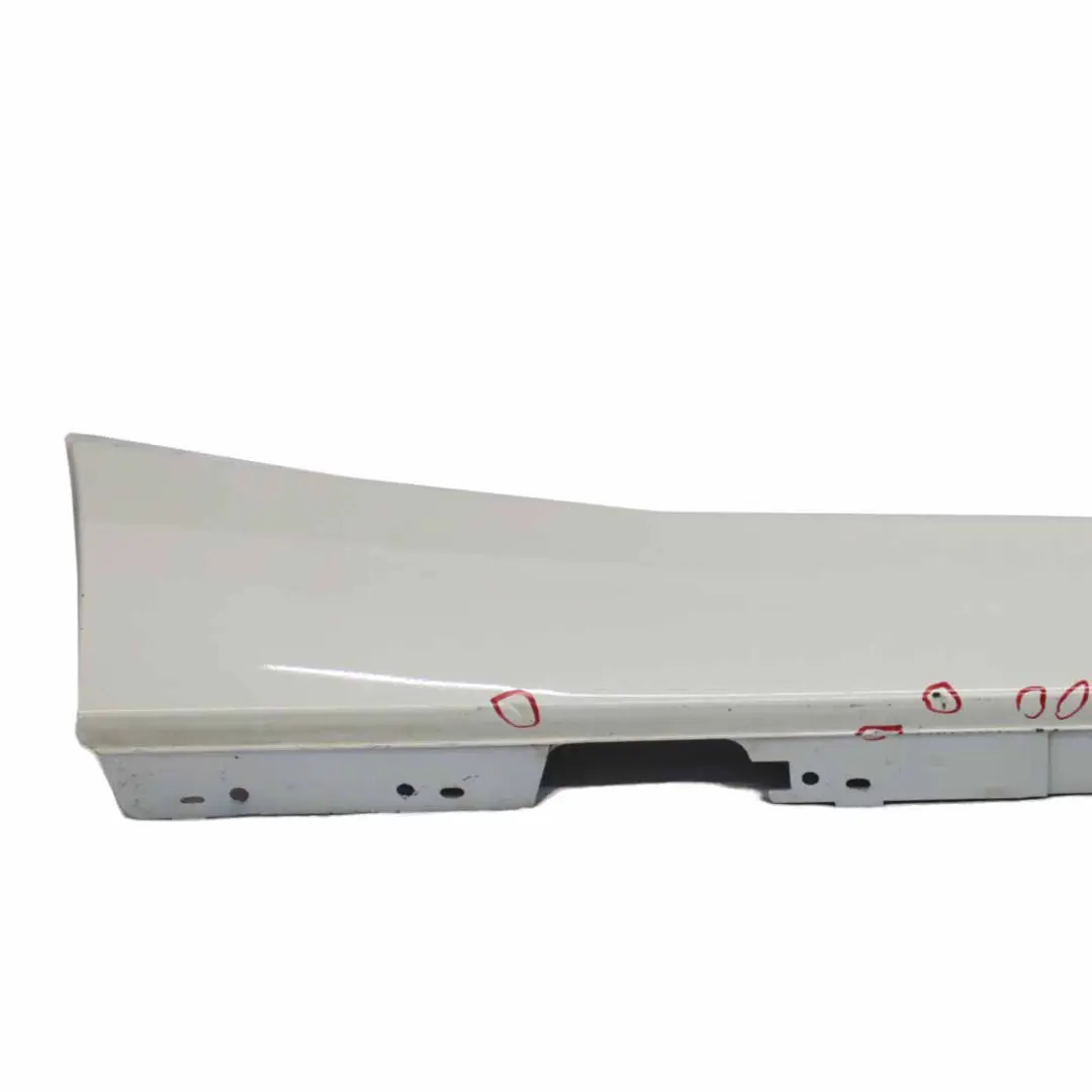 BMW F20 Striscia davanzale Gonna laterale destra Mineralweiss Mineral White A96 - SKU 7293554-MW3 - Numero di parte 7293554