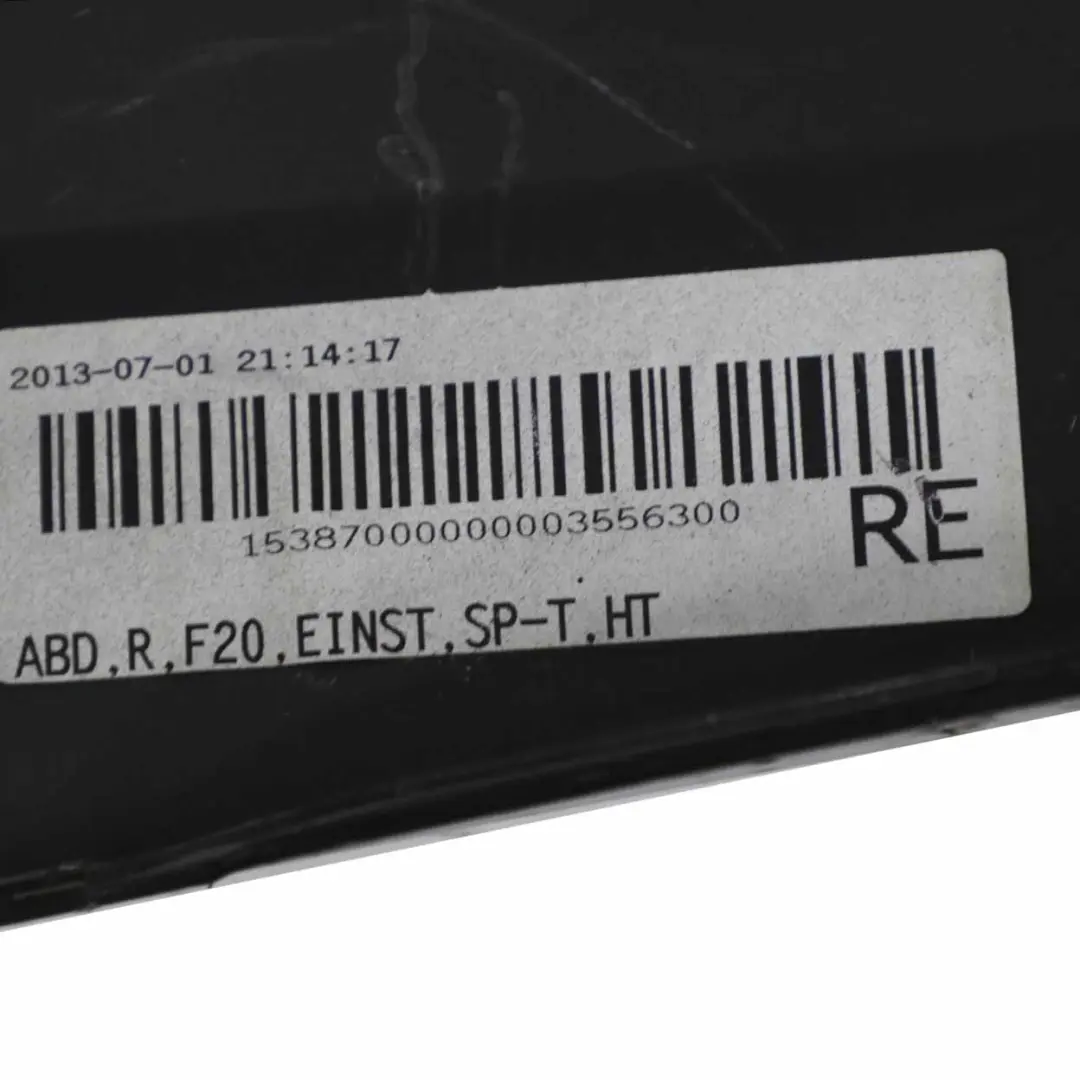BMW F20 Sill Strip Faldon Lateral Derecho Panel Schwarz 2 - 668 - SKU 7293554-SCH4 - Número de pieza 7293554