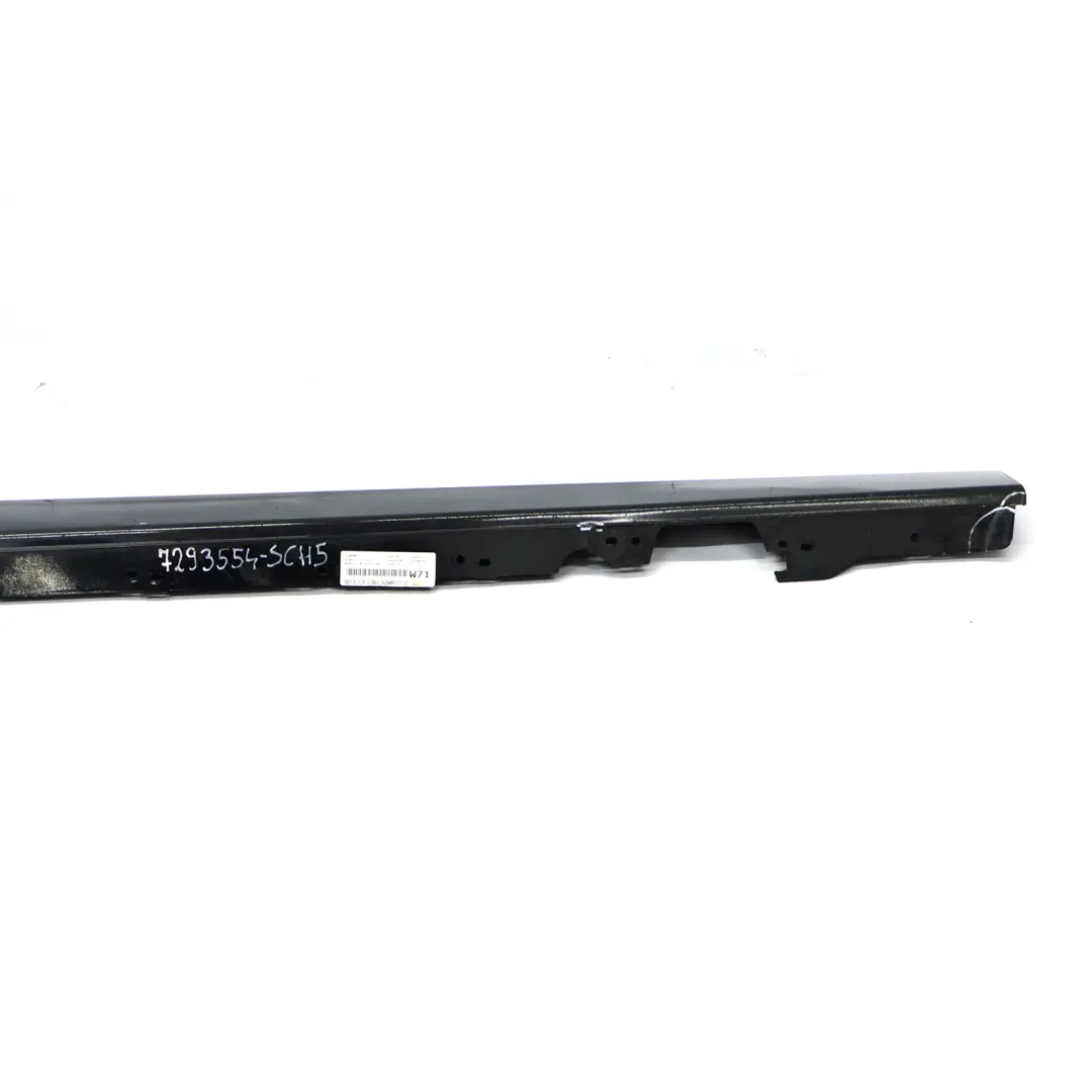 BMW F20 Side Skirt Sill Strip Right O/S Panel Schwarz 2 Black - 668 - SKU 7293554-SCH5 - Part number 7293554