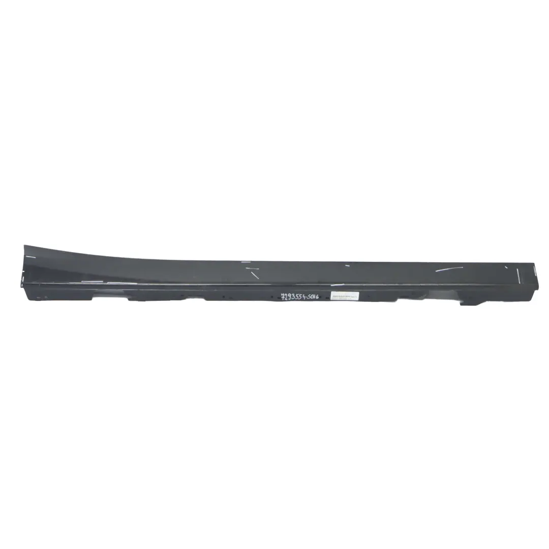 BMW F20 Pannello di soglia della gonna laterale destra Schwarz 2 Nero - 668 - SKU 7293554-SCH6 - Numero di parte 7293554