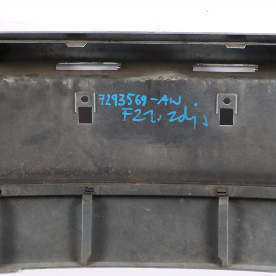 Bumper Trim Panel Sport Line Alpine White Alpinweiss 3 - 300 to BMW F20 F21 Rear with Part number 7293569 BMW F20 F21 Rear Bumper Trim Panel Sport Line Alpine White Alpinweiss 3 - 300 - SKU 7293569-AW - Part number 7293569