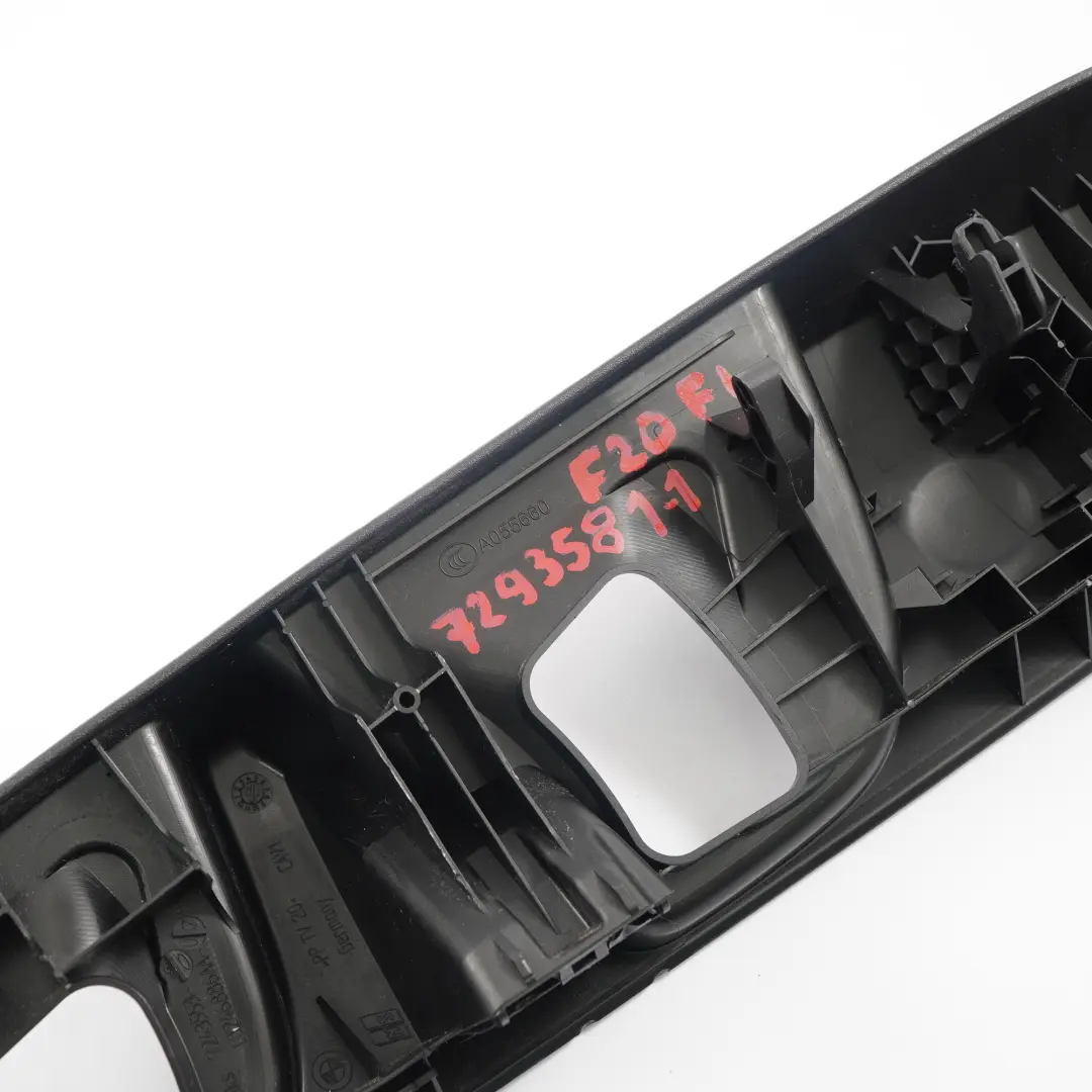 Pannello Esterno Sinistro Nero Copertura Sedile per BMW F20 F21 F22 F30 F31 con numero di parte 7293581 BMW F20 F21 F22 F30 F31 Pannello Esterno Sinistro Nero Copertura Sedile - SKU 7293581-1 - Numero di parte 7293581