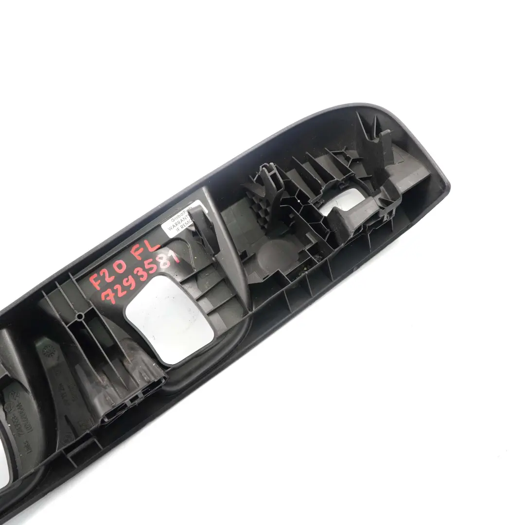 Blende Sitz Aussen Links Schwarz 7243553 BMW 1 2 3 er F20 F21 F22 F30 F31 - SKU 7293581 - Teilenummer 7293581