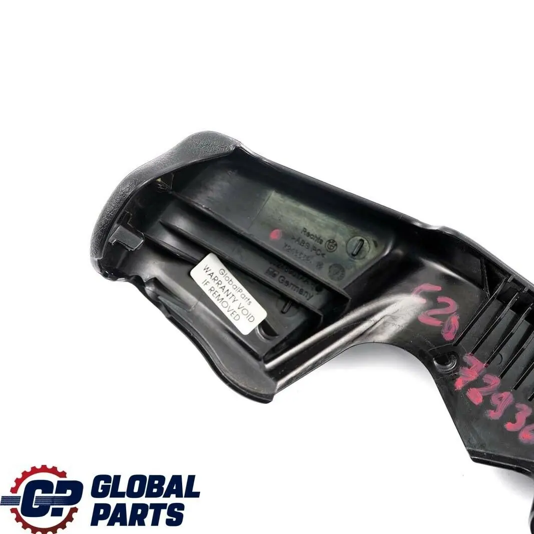 BMW F20 F21 F30 F31 F32 Front Right O/S Seat Inner Covering Trim Black - SKU 7293624 - Part number 7243552