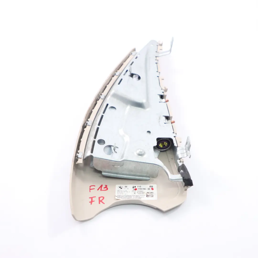Airbag BMW F13 Asiento Delantero Derecho Lado Panel Elfenbein Weiss para con número de pieza 7293766 Airbag BMW F13 Asiento Delantero Derecho Lado Panel Elfenbein Weiss - SKU 7293766 - Número de pieza 7293766