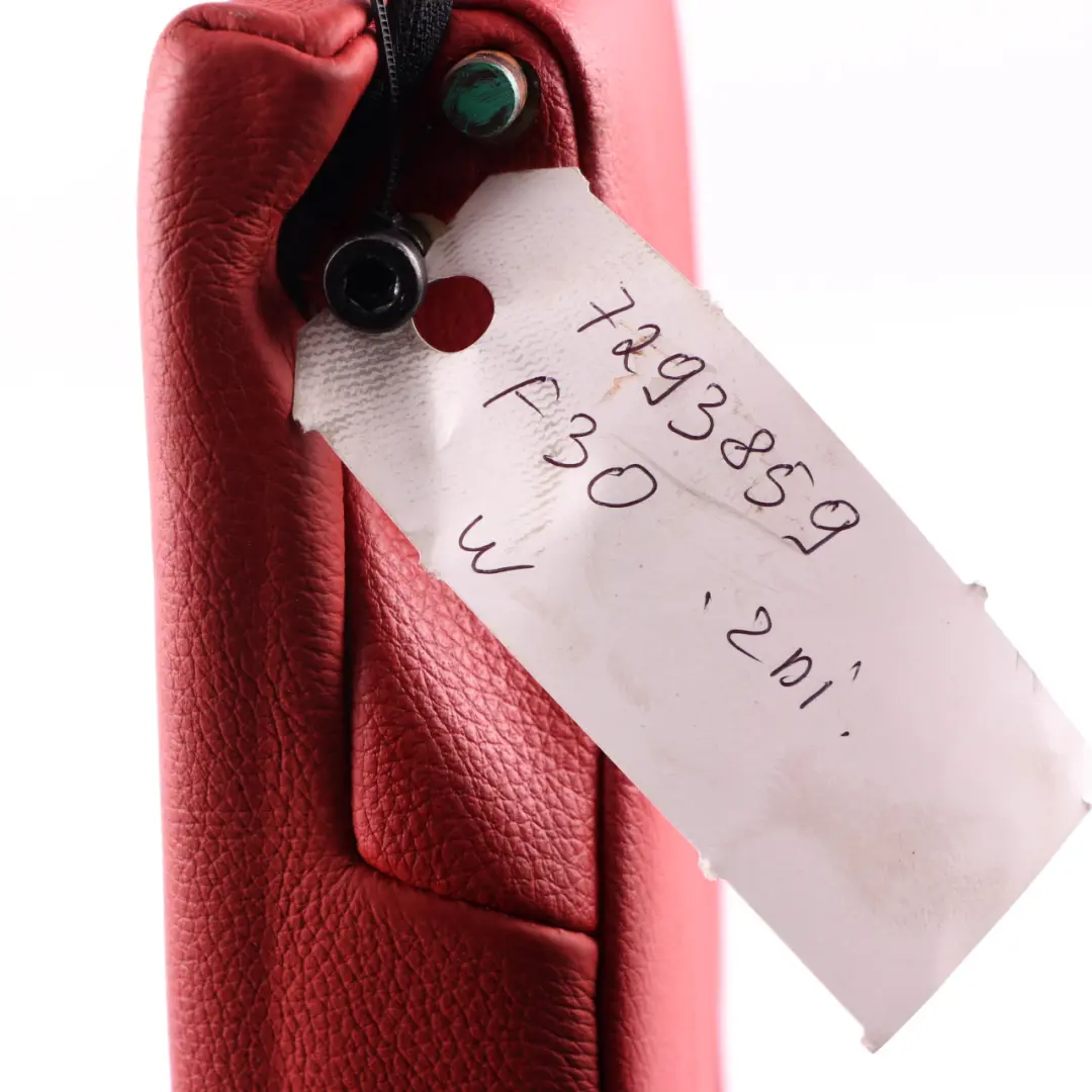 Arm Rest BMW F20 F30 F31 Rear Seat Cup Holder Armrest Leather Dakota Korall Rot to with Part number 7293859 Arm Rest BMW F20 F30 F31 Rear Seat Cup Holder Armrest Leather Dakota Korall Rot - SKU 7293859 - Part number 7293859