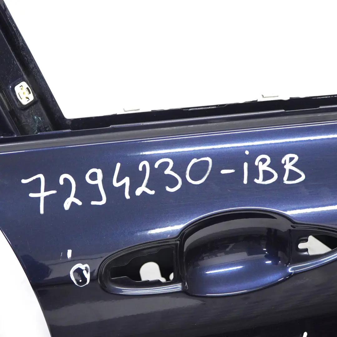 Drzwi Prawe Przednie Prawy Przód Niebieskie do BMW F45 o numerze 7294230 BMW F45 Drzwi Prawe Przednie Prawy Przód Niebieskie - SKU 7294230-IBB - Numer Części 7294230