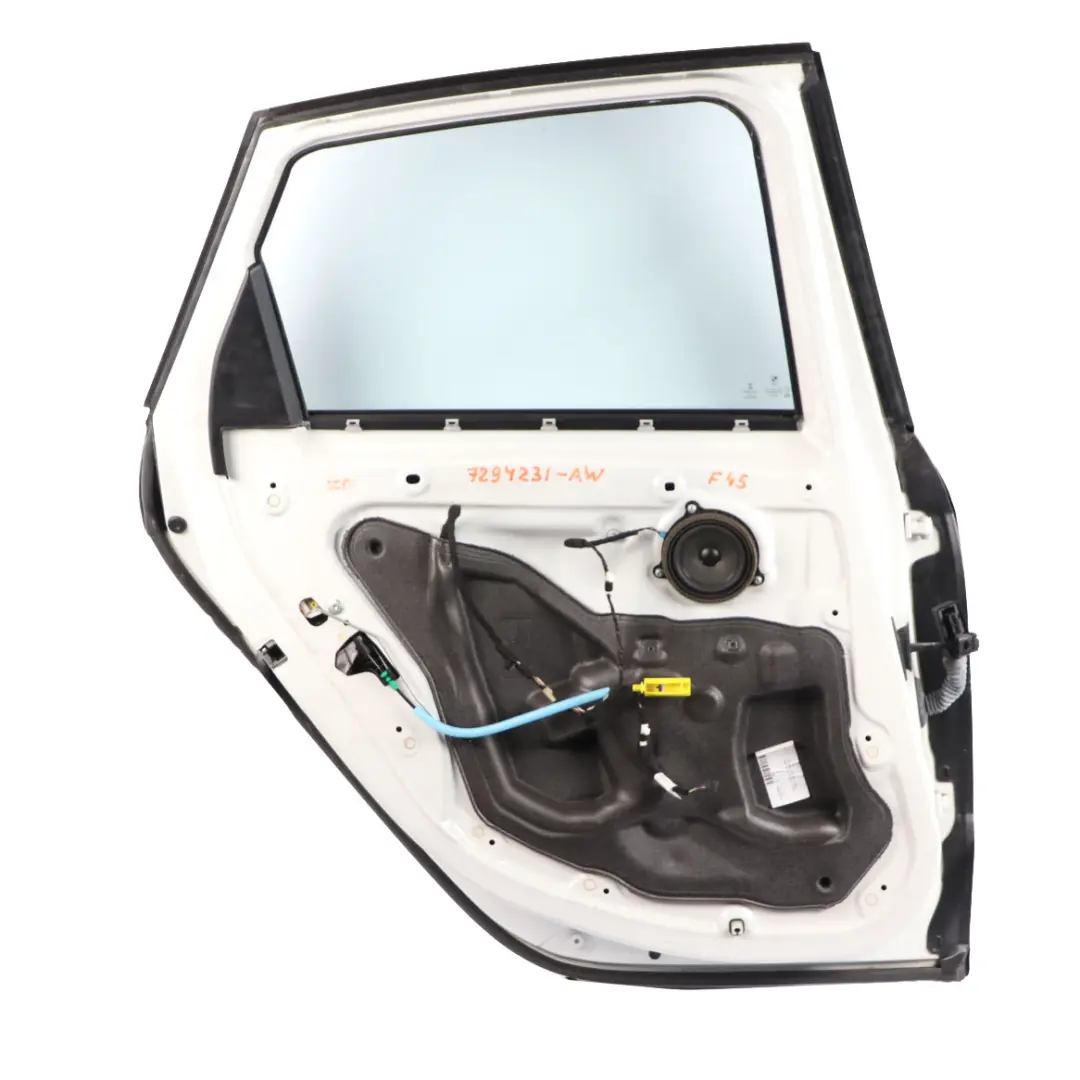 Door Rear Left N/S Alpinweiss Alpine White 3 - 300 to BMW F45 Active Tourer with Part number 7294232 BMW F45 Active Tourer Door Rear Left N/S Alpinweiss Alpine White 3 - 300 - SKU 7294231-AW - Part number 7294232