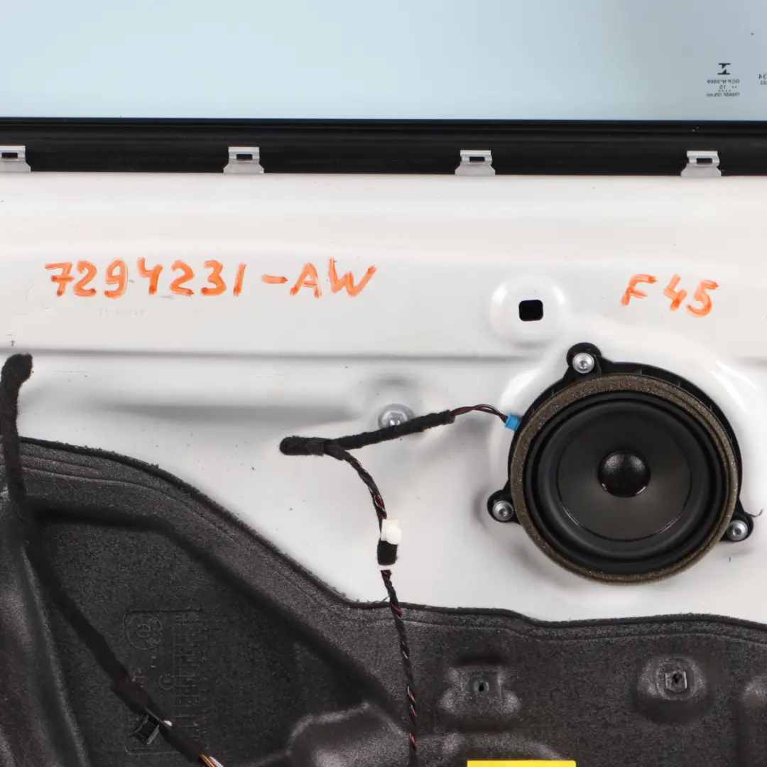 Door Rear Left N/S Alpinweiss Alpine White 3 - 300 to BMW F45 Active Tourer with Part number 7294232 BMW F45 Active Tourer Door Rear Left N/S Alpinweiss Alpine White 3 - 300 - SKU 7294231-AW - Part number 7294232