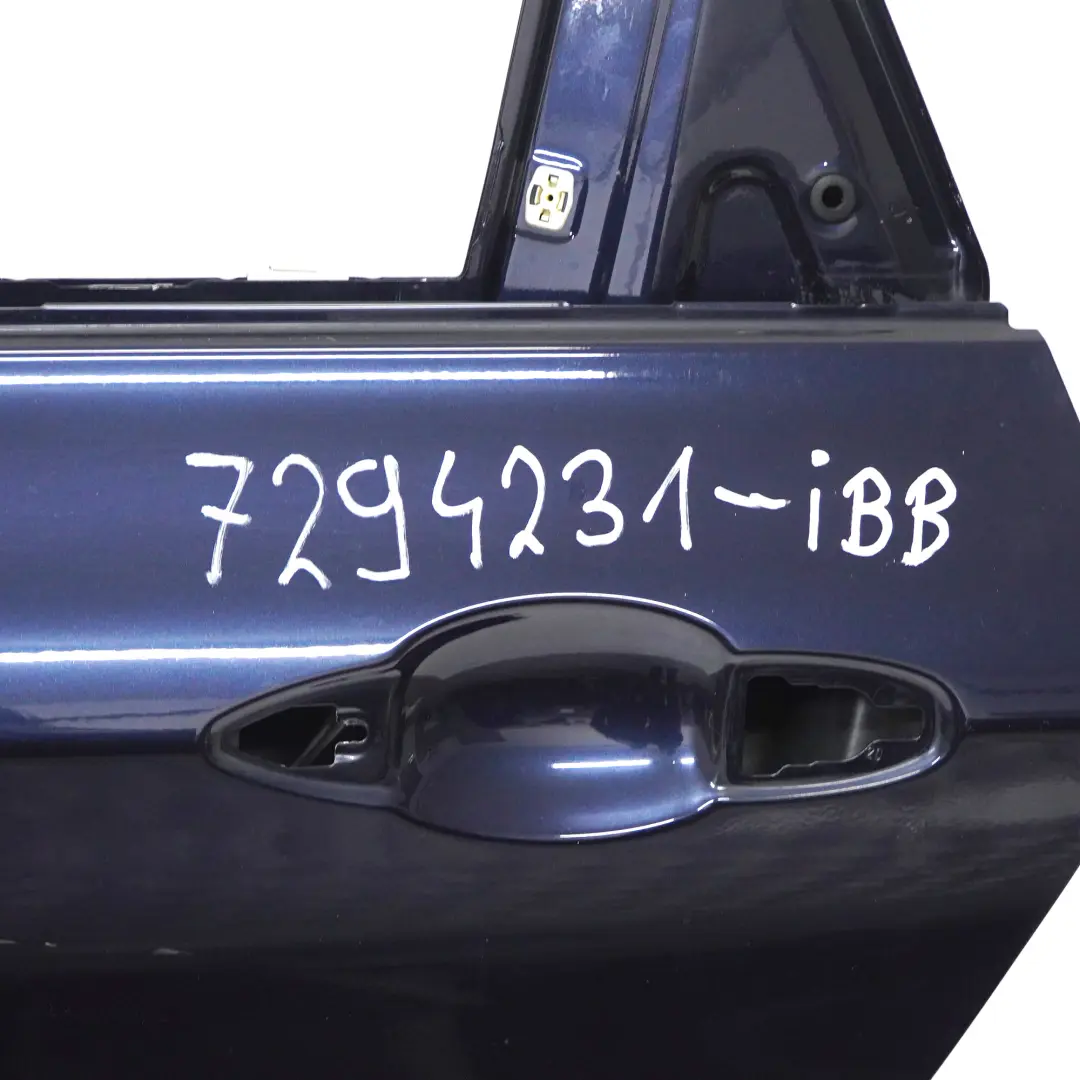 BMW F45 Active Tourer Door Rear Left N/S Imperialblau Blue Metallic - A89 - SKU 7294231-IBB - Part number 7294231