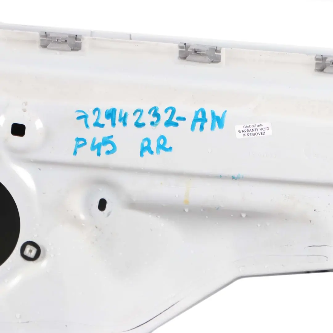 Door Rear Right O/S Alpinweiss Alpine White 3 - 300 to BMW 2 F45 Active Tourer with Part number 7294232 BMW 2 F45 Active Tourer Door Rear Right O/S Alpinweiss Alpine White 3 - 300 - SKU 7294232-AW - Part number 7294232