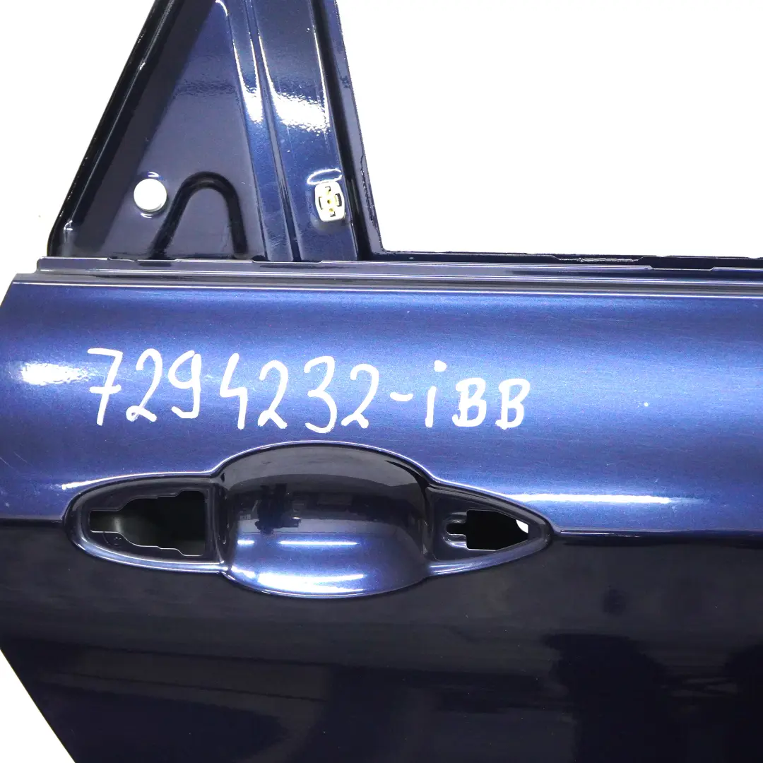 BMW F45 Active Tourer Drzwi Prawe Tylne Imperialblau Niebieski Metalik A89 - SKU 7294232-IBB - Numer Części 7294232
