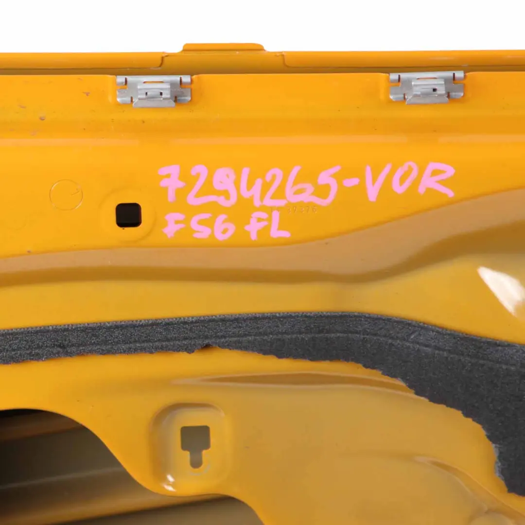 Mini F56 F57 Door Front Left N/S Panelling Cover Volcanic Orange - B70 - SKU 7294265-VOR - Part number 7294265