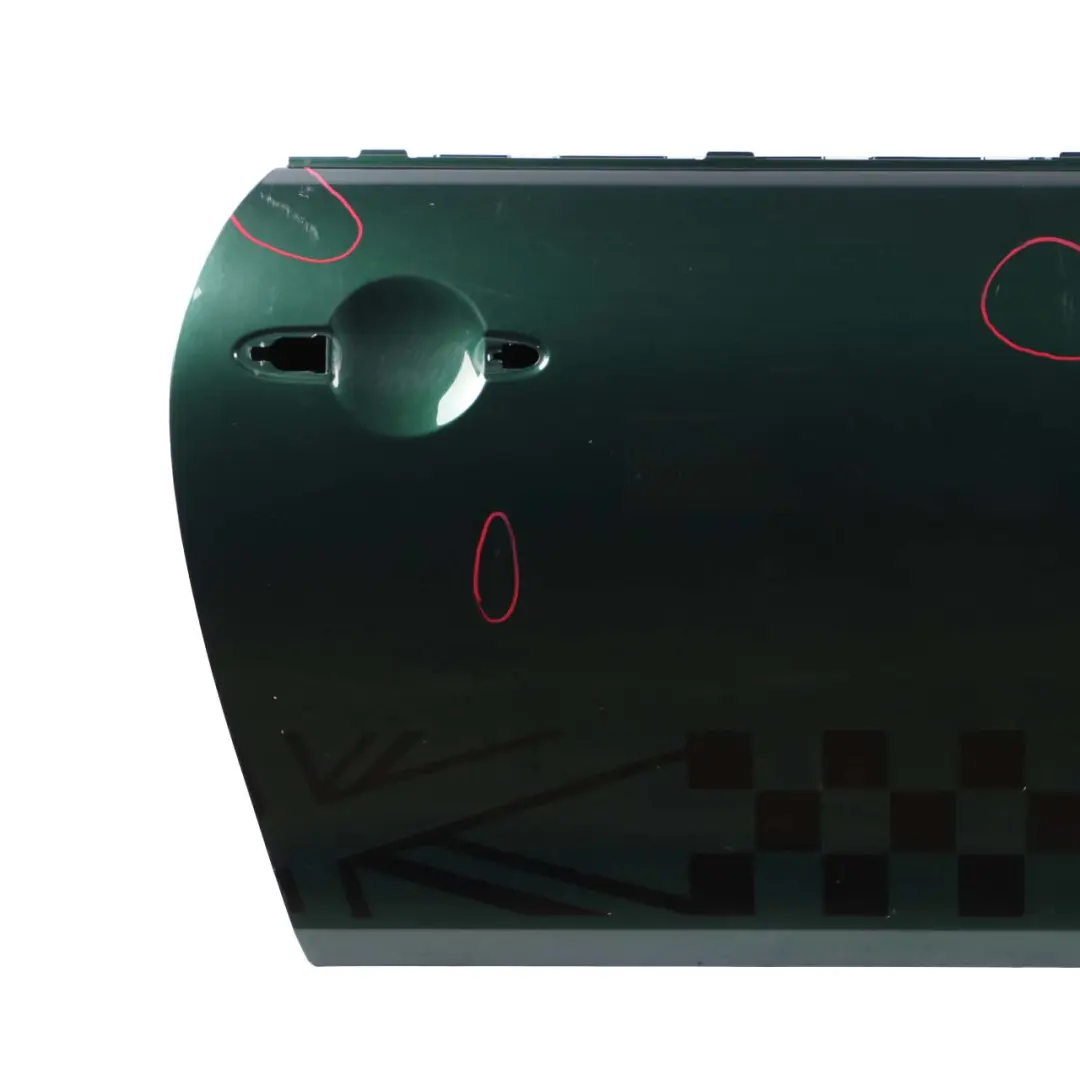 Door Front Right O/S British Racing Green II Metallic - B22 to Mini Cooper F56 F57 with Part number 7294266 Mini Cooper F56 F57 Door Front Right O/S British Racing Green II Metallic - B22 - SKU 7294266-BRGII - Part number 7294266