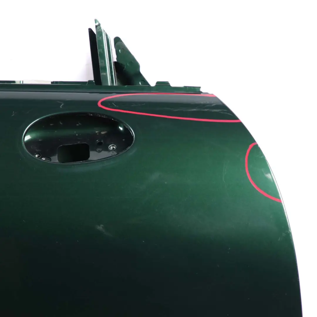 Door Front Right O/S British Racing Green II Metallic - B22 to Mini Cooper F56 F57 with Part number 7294266 Mini Cooper F56 F57 Door Front Right O/S British Racing Green II Metallic - B22 - SKU 7294266-BRGII - Part number 7294266