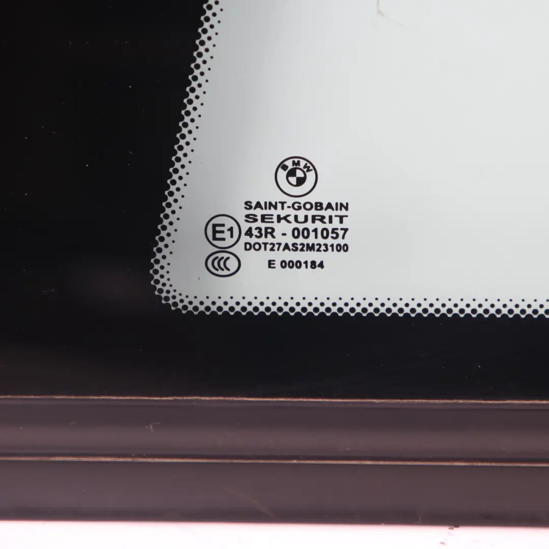 BMW 2 Series F22 Coupe Rear Left N/S Side Quarter Window Glass Fixed Green AS2 - SKU 7294341-1 - Part number 7294341