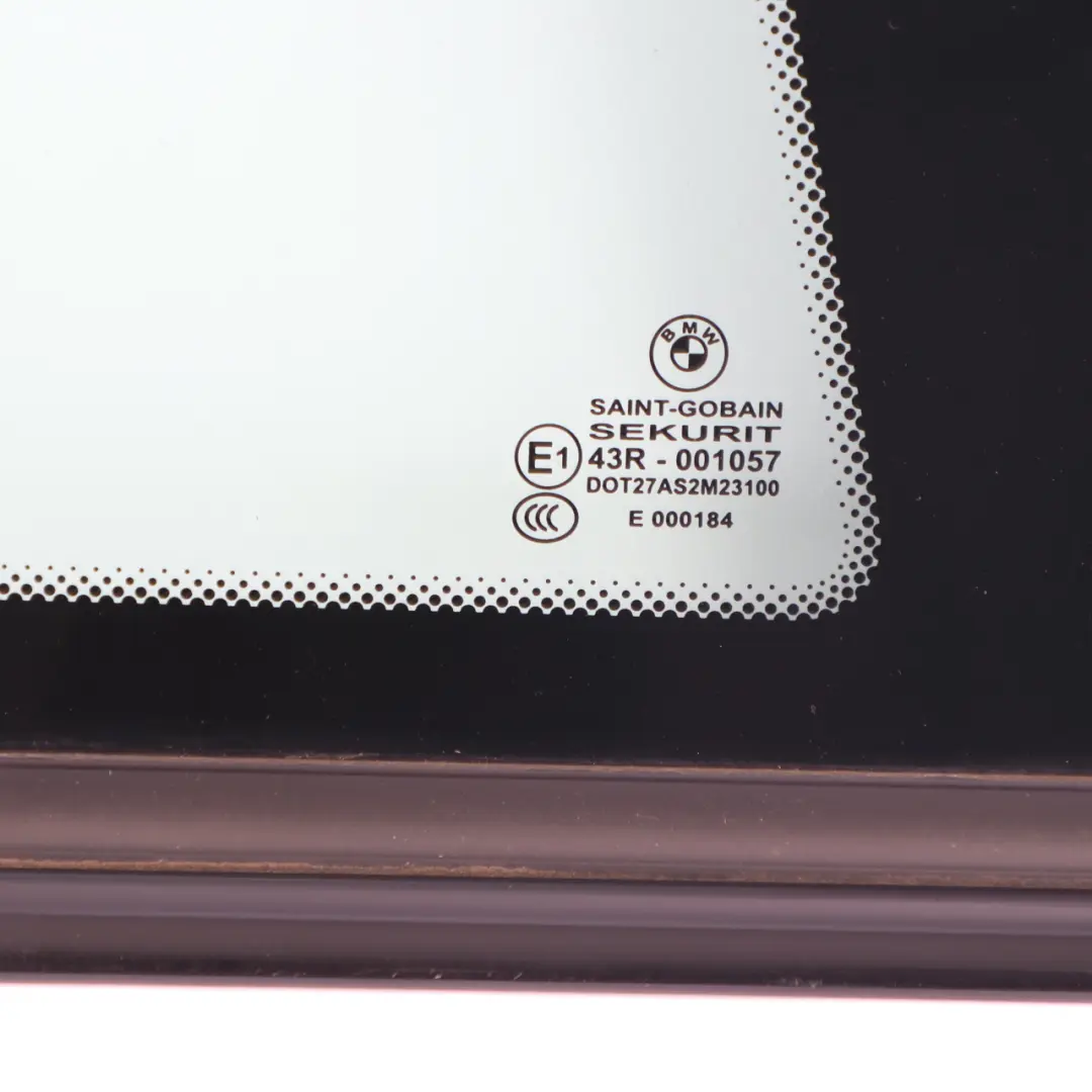 Fensterscheibe hinten rechts Viertel Seitenverglasung AS2 für BMW F22 F87 mit Teilenummer 7294346 BMW F22 F87 Fensterscheibe hinten rechts Viertel Seitenverglasung AS2 - SKU 7294346 - Teilenummer 7294346