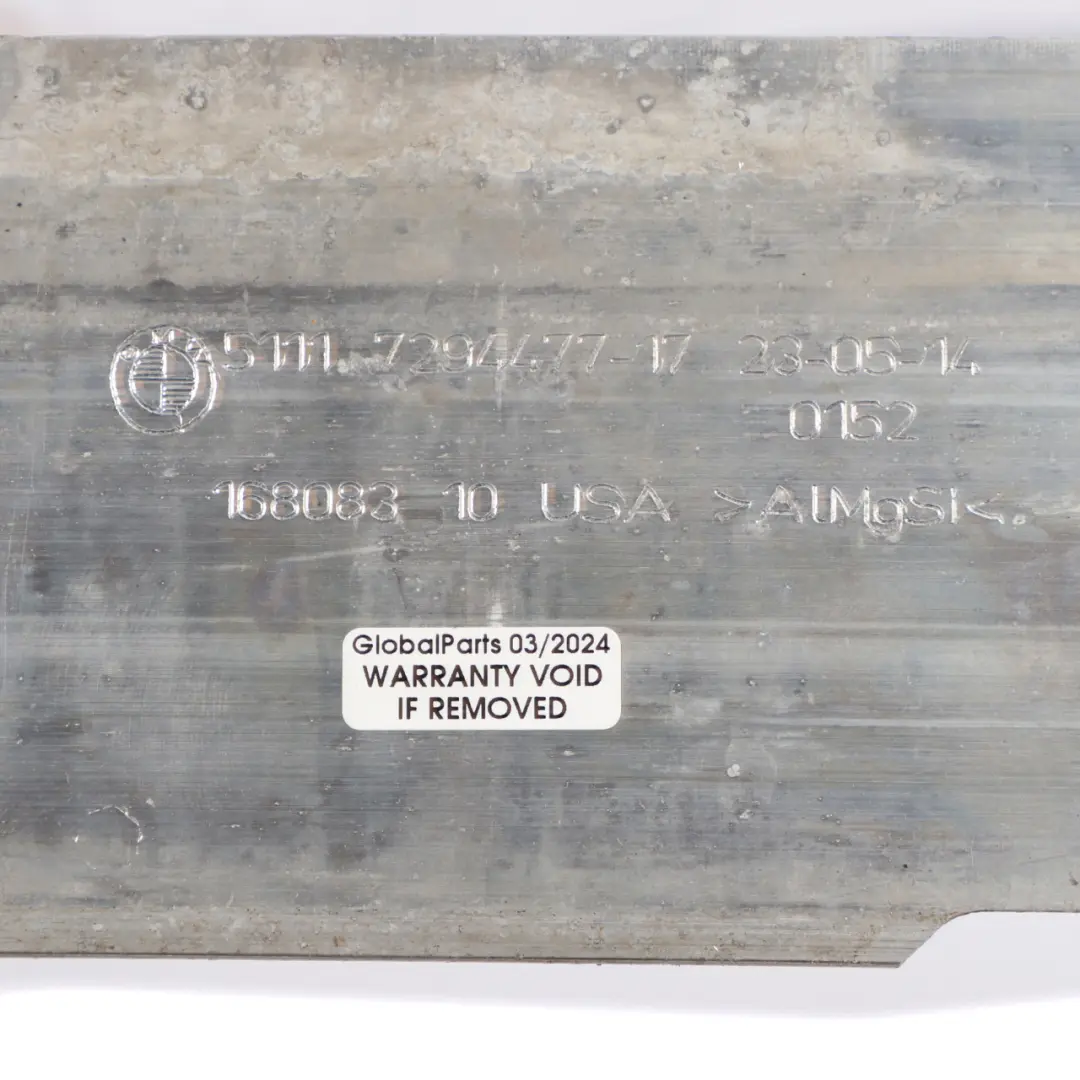 BMW X5 F15 Belka Wspornik Wzmocnienie Zderzaka Przedniego - SKU 7294477 - Numer Części 7294477