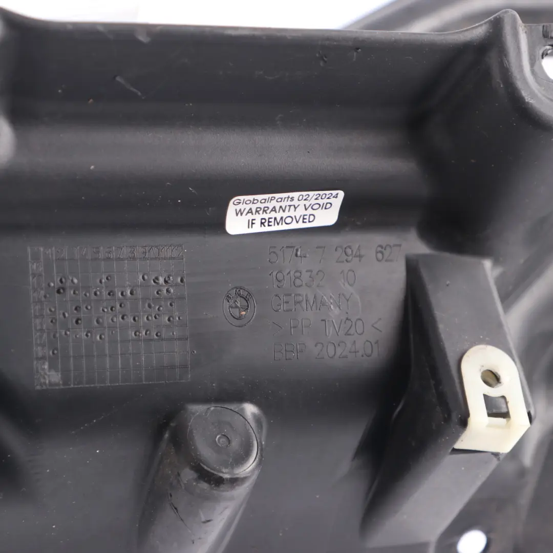 Front Centre Radiator Air Duct Support Radiator Lower Bottom to BMW i3 I01 with Part number 7294627 BMW i3 I01 Front Centre Radiator Air Duct Support Radiator Lower Bottom - SKU 7294627-1 - Part number 7294627