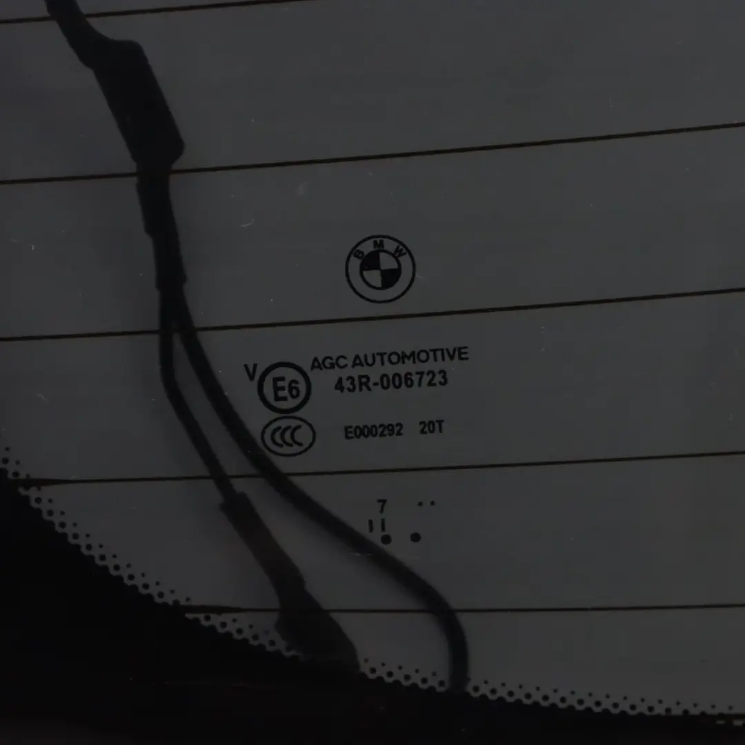 Szyba Tylna Tylnej Klapy Szkło Przyciemniane AS3 do BMW X1 F48 o numerze 7360535 BMW X1 F48 Szyba Tylna Tylnej Klapy Szkło Przyciemniane AS3 - SKU 7360535 - Numer Części 7360535