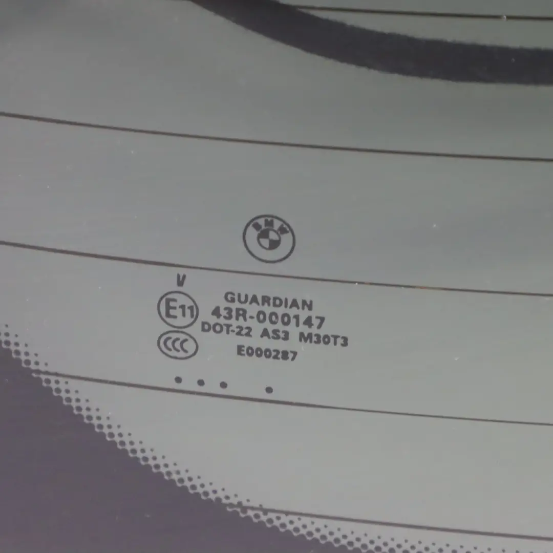 BMW X5 F15 Szyba Tylna Tylnej Klapy Szkło Przyciemniane AS3 - SKU 7294776 - Numer Części 7294776