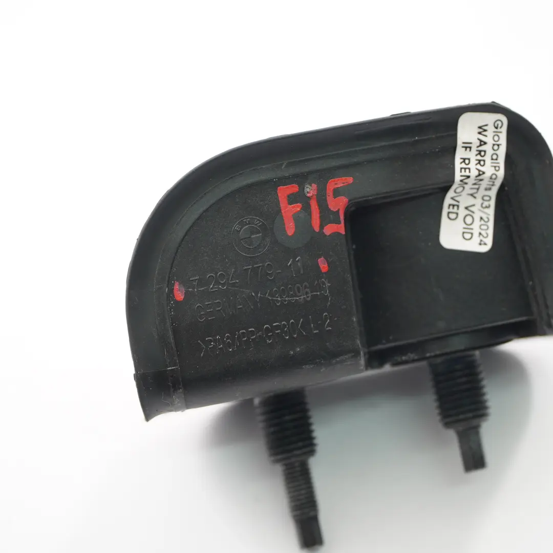 Coffre Porte arrière Arrêt gauche Couvercle tampon Trappe pour BMW X5 F15 à propos du numéro de pièce 7294779 BMW X5 F15 Coffre Porte arrière Arrêt gauche Couvercle tampon Trappe - SKU 7294779 - Numéro de pièce 7294779