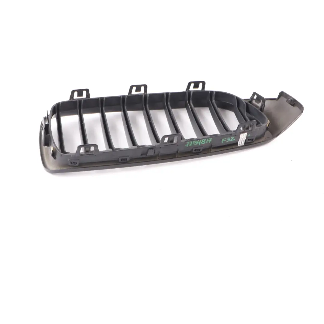 Front Bumper Centre Grille Left N/S Trim Panel High Gloss to BMW F32 with Part number 7294817 BMW F32 Front Bumper Centre Grille Left N/S Trim Panel High Gloss - SKU 7294817 - Part number 7294817