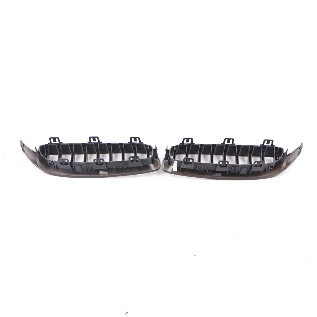 BMW F32 Front Bumper Centre Grille Left Right Trim Panel High Gloss Set - SKU 7294818-2 - Part number 7294818