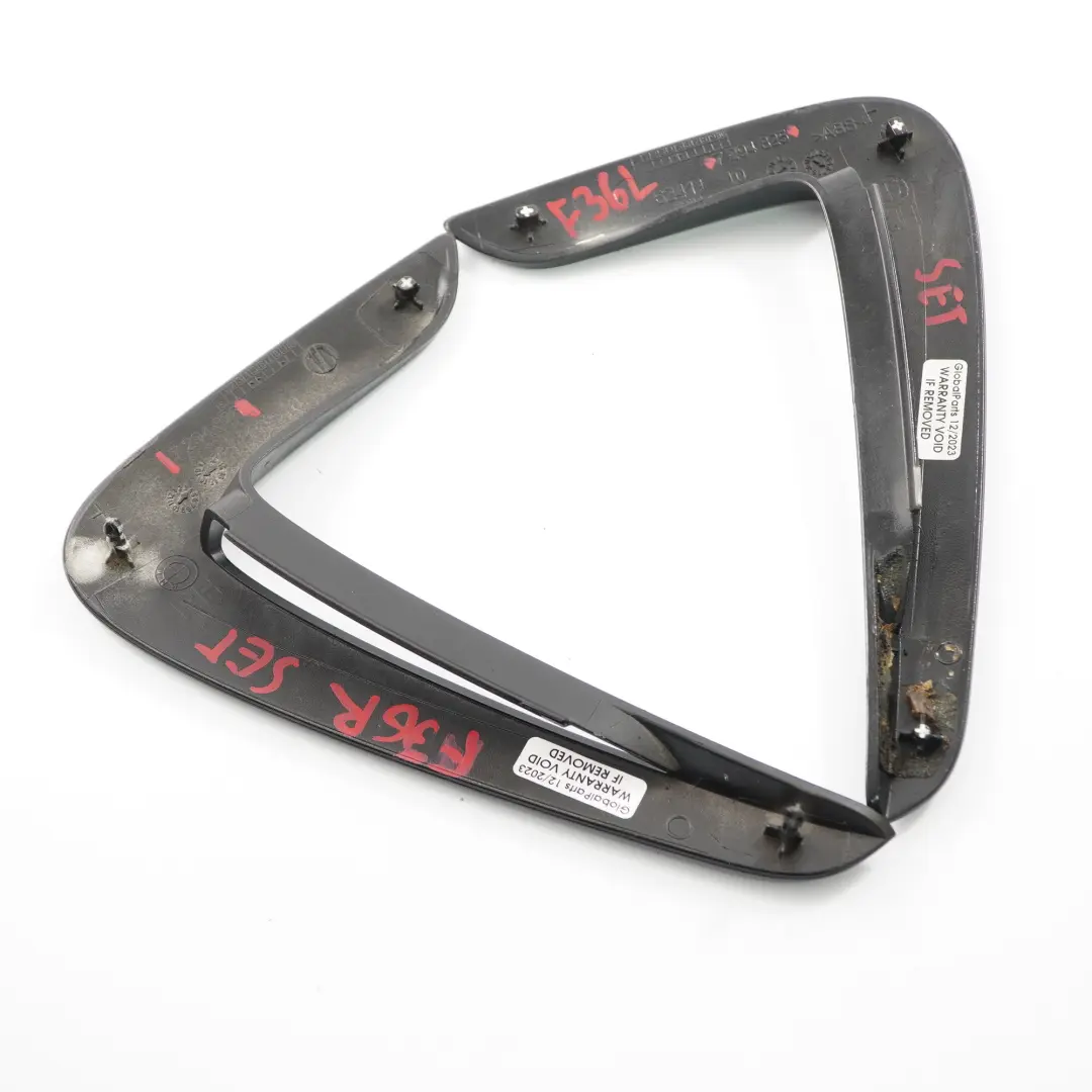  Parrilla guardabarros BMW F32 F36 Conducto aire delantera Set 7294826 - SKU 7294825/7294826 - Número de pieza 7294825