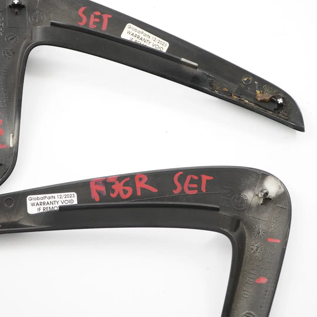 BMW F32 F36 Listwa Ozdobna Błotnika Wlotu Powietrza Zestaw 7294826 - SKU 7294825/7294826 - Numer Części 7294825
