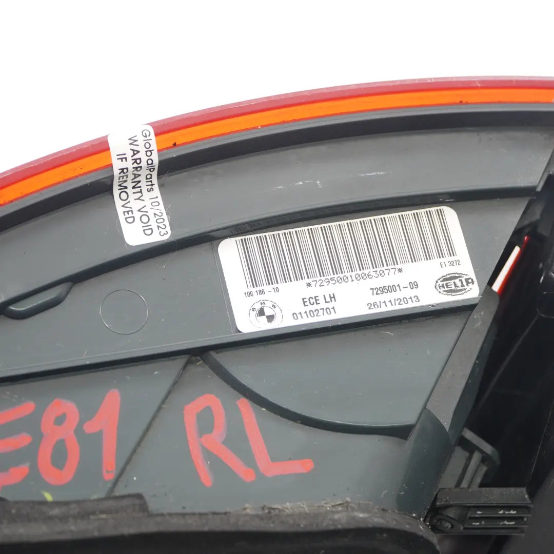 Rücklicht Seitenwand Rückleuchte links Rück licht für BMW X6 E71 mit Teilenummer 7295001 BMW X6 E71 Rücklicht Seitenwand Rückleuchte links Rück licht - SKU 7295001 - Teilenummer 7295001