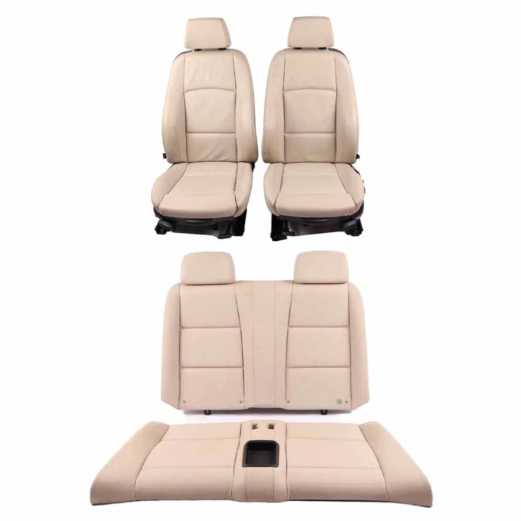  Leather Seats BMW E88 M Sport Boston Oyster Interior Front Rear Seat Door Cards - SKU 7295026-1 - Part number 7295026