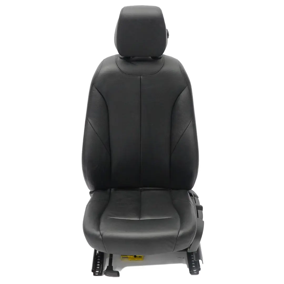 BMW F30 F31 Cuero Dakota / Schwarz Negro Asiento Delantero Izquierdo Calefacción - SKU 7295109-5 - Número de pieza 7295109