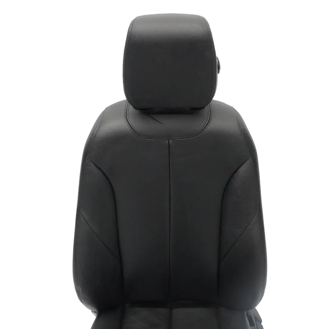 BMW F30 F31 Cuero Dakota / Schwarz Negro Asiento Delantero Izquierdo Calefacción - SKU 7295109-5 - Número de pieza 7295109