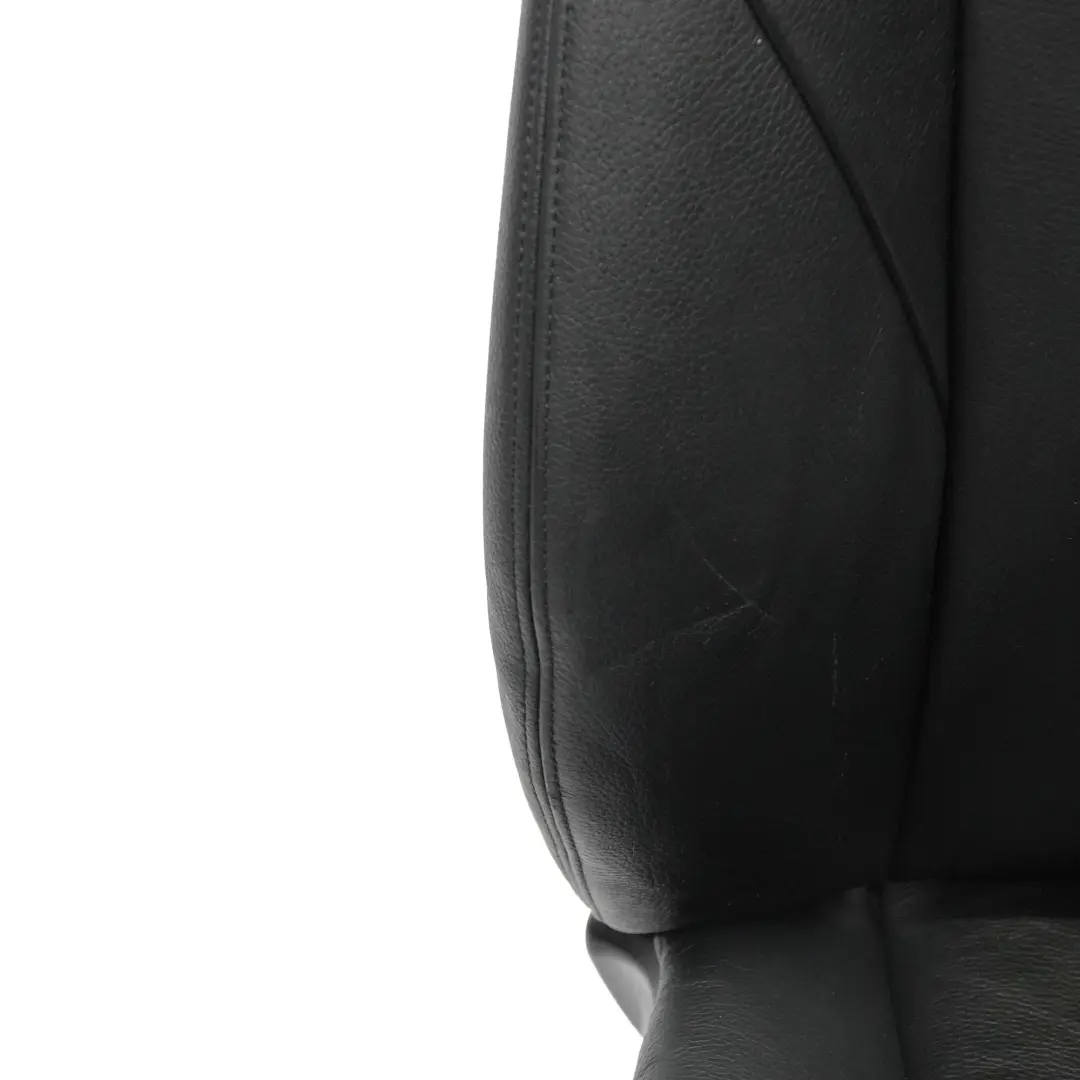 Intérieur du siège avant gauche cuir Dakota / Noir Chauffé BMW F30 F31 - SKU 7295109-5 - Numéro de pièce 7295109