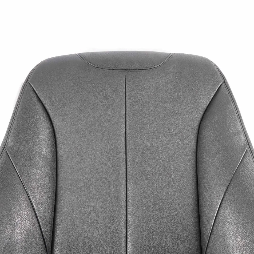 Seat Backrest BMW F20 F30 LCI Front Right O/S Heated Cover Black Leather - SKU 7295110-2 - Part number 7295110
