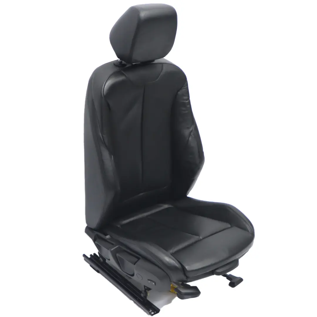 Front Right O/S Seat Leather Dakota / Schwarz Black Interior BMW F30 F31 - SKU 7295110 - Part number 7295110
