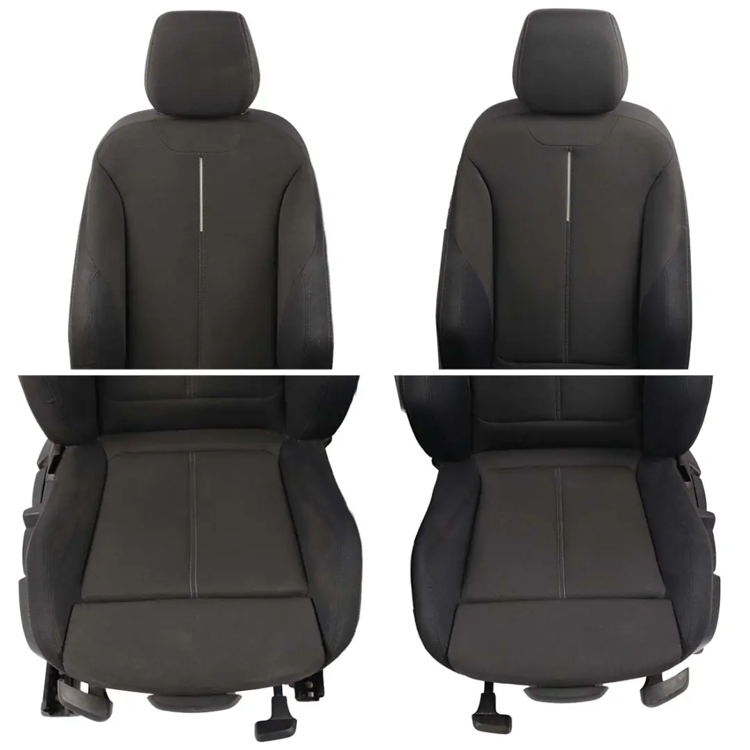 Front Seat Cover BMW F20 F30 Left Right N/O/S Sport Cloth Anthracite Grey to with Part number 7475396 Front Seat Cover BMW F20 F30 Left Right N/O/S Sport Cloth Anthracite Grey - SKU 7295118-1 - Part number 7475396