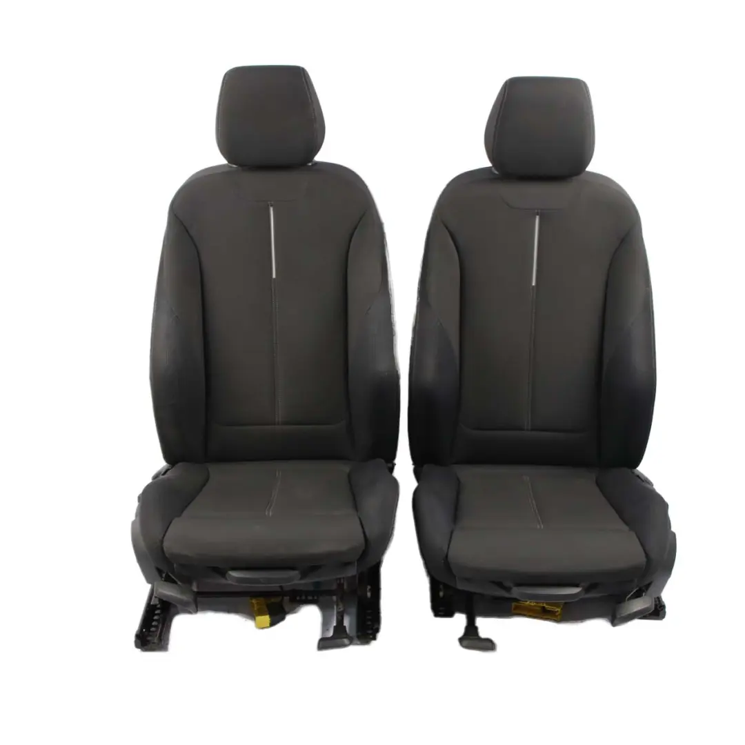 Seats BMW F20 Cloth Interior Front Rear Seat Set Fabric Track Anthracite to Sport with Part number 7295118 Sport Seats BMW F20 Cloth Interior Front Rear Seat Set Fabric Track Anthracite - SKU 7295118 - Part number 7295118
