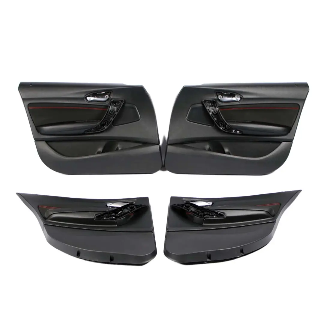 BMW F20 Sport Cloth Fabric Interior Seats Front Rear Seat Anthracite Red Threads - SKU 7295119-1 - Part number 7295119