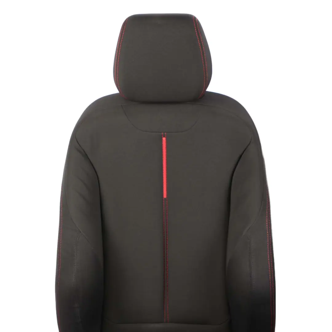 Cloth Fabric Interior Seats Front Rear Seat Anthracite Red Threads to BMW F20 Sport with Part number 7295119 BMW F20 Sport Cloth Fabric Interior Seats Front Rear Seat Anthracite Red Threads - SKU 7295119-1 - Part number 7295119