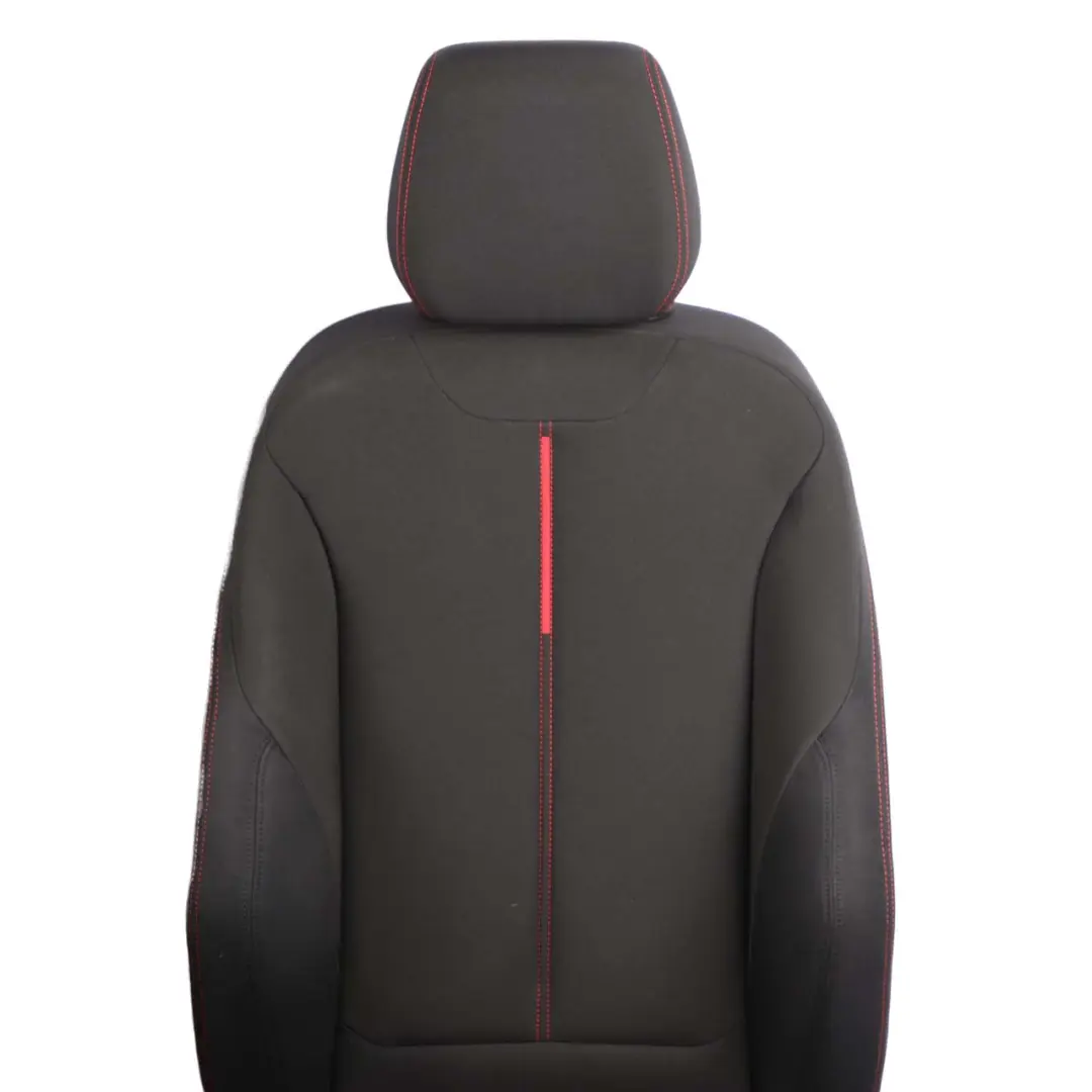Cloth Fabric Interior Seats Front Rear Seat Anthracite Red Threads to BMW F20 Sport with Part number 7295119 BMW F20 Sport Cloth Fabric Interior Seats Front Rear Seat Anthracite Red Threads - SKU 7295119-1 - Part number 7295119