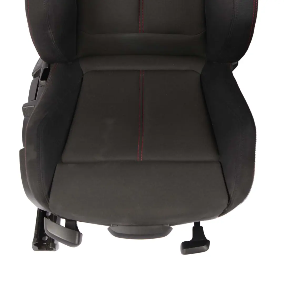 BMW F20 Sport Cloth Fabric Interior Seats Front Rear Seat Anthracite Red Threads - SKU 7295119-1 - Part number 7295119