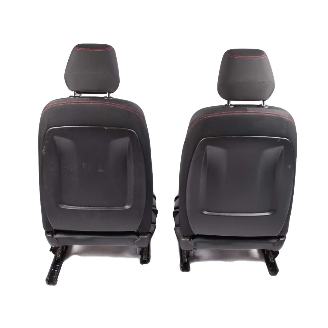 Cloth Fabric Interior Seats Front Rear Seat Anthracite Red Threads to BMW F20 Sport with Part number 7295119 BMW F20 Sport Cloth Fabric Interior Seats Front Rear Seat Anthracite Red Threads - SKU 7295119-1 - Part number 7295119