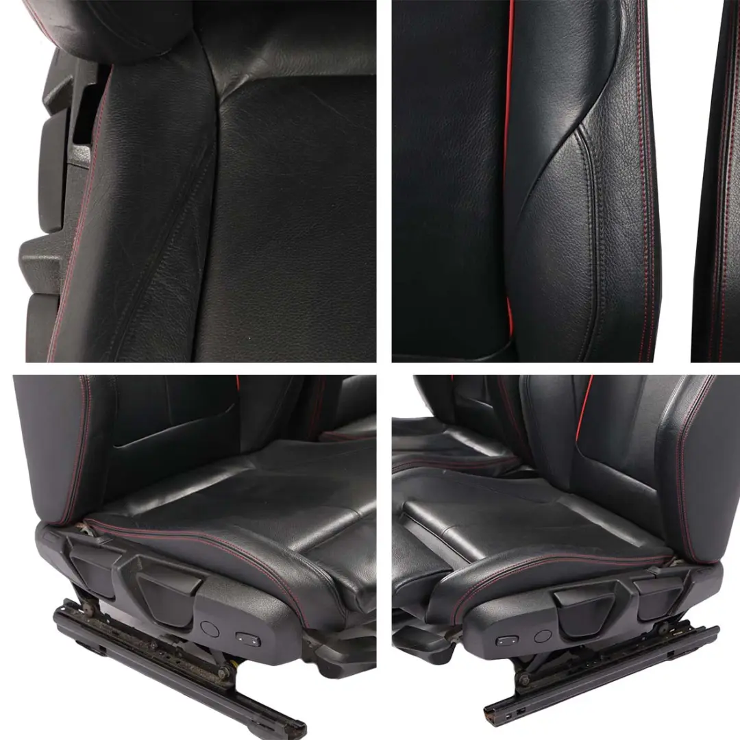 BMW F20 Seats M Sport Heated Black Leather Interior Set Seat with Door Cards - SKU 7295124-1 - Part number 7295124